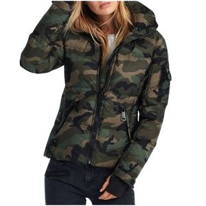 SAM. Freestyle Puffer Jacket Camo Sz M